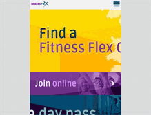 Tablet Screenshot of fitnessflex.org.uk